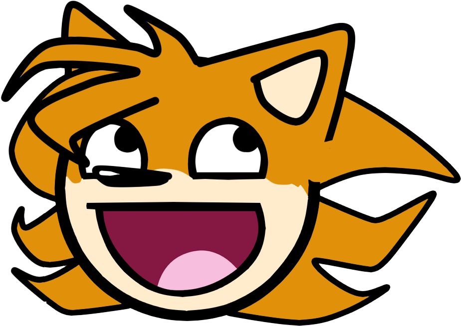 Zilo's Awesome Face - Awesome Face (1009x711), Png Download