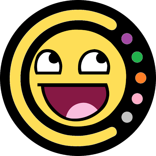 Photo - Awesome Face (530x530), Png Download