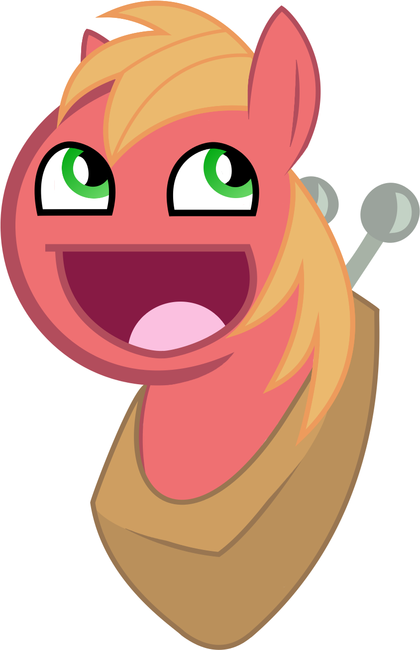 Elcomber, Awesome Face, Big Macintosh, Earth Pony, - Greater Poland Voivodeship (870x1320), Png Download