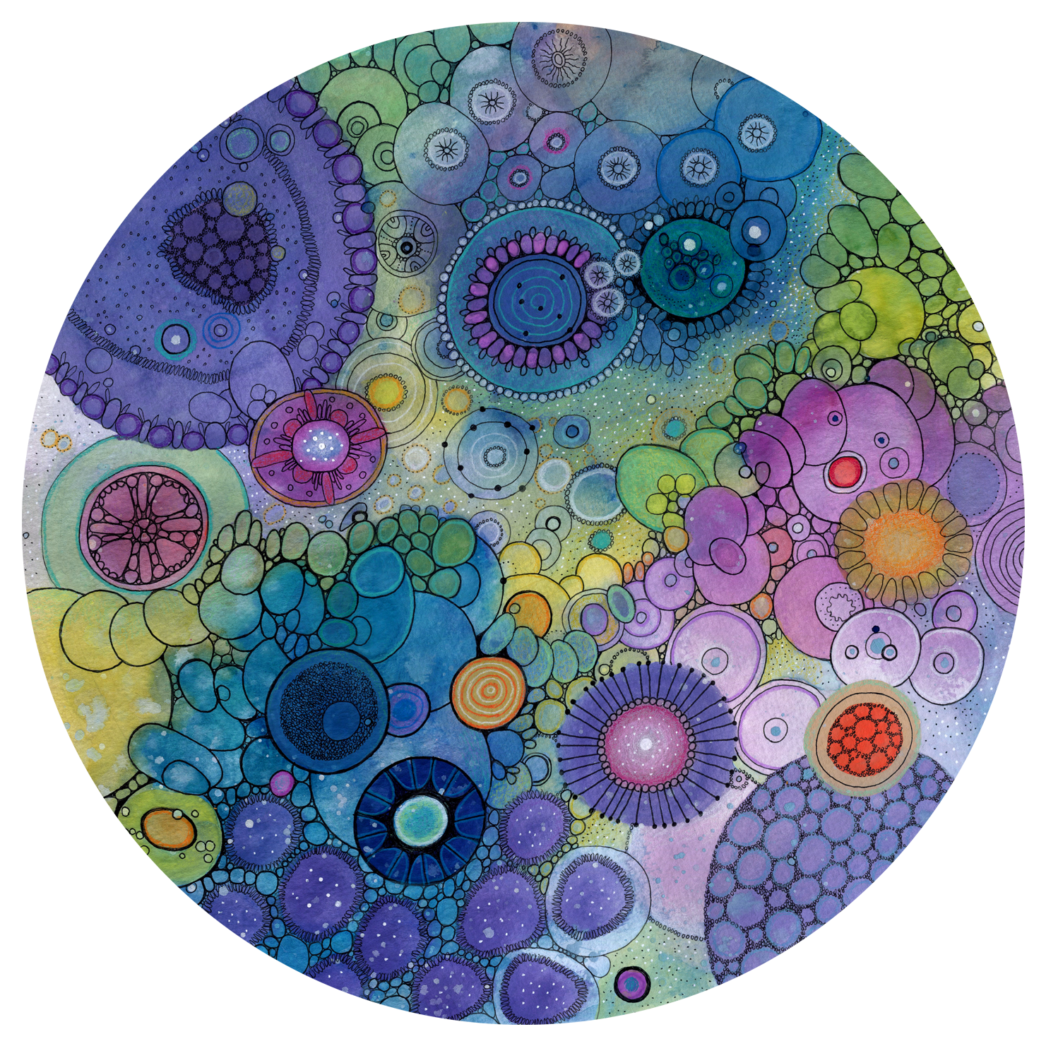 Selected Works - Circle (1500x1500), Png Download