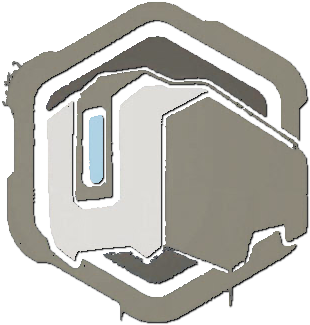 Overwatch Bastion Logo Png (375x374), Png Download