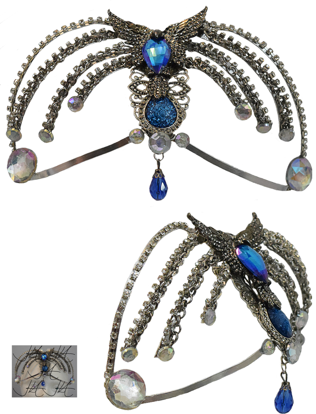 Rowena Ravenclaw Diadem Conceptual Png Stock By Mom - Ravenclaw Diadem Png (1024x1341), Png Download