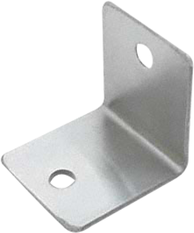 Toilet Partition, Stamped Stainless Steel "l" Bracket - L Brackets Stamped Stainless Steel (800x800), Png Download