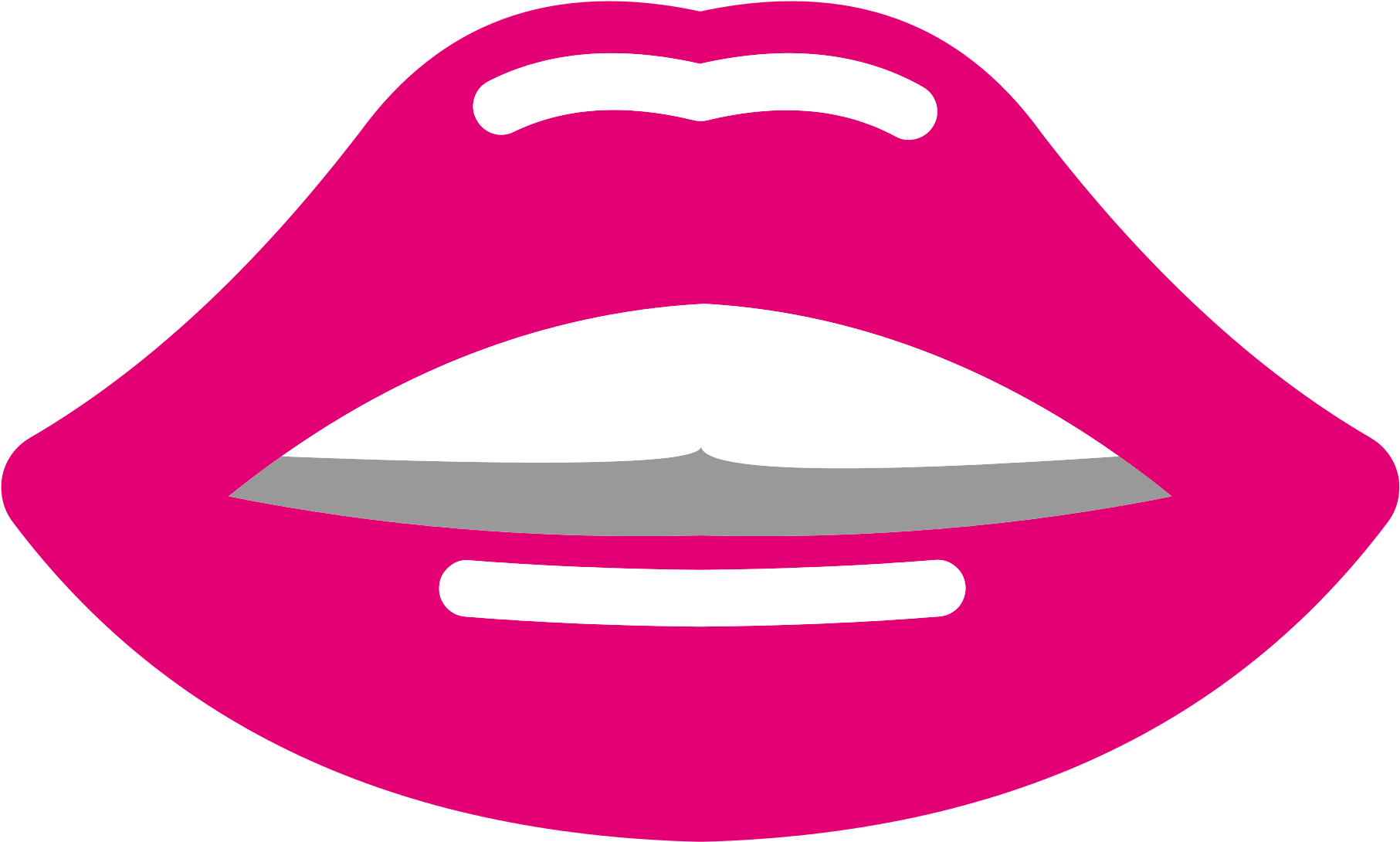 Collection Of Lips Png Buy Any Image - Pop Art Mouth Png (2000x1239), Png Download