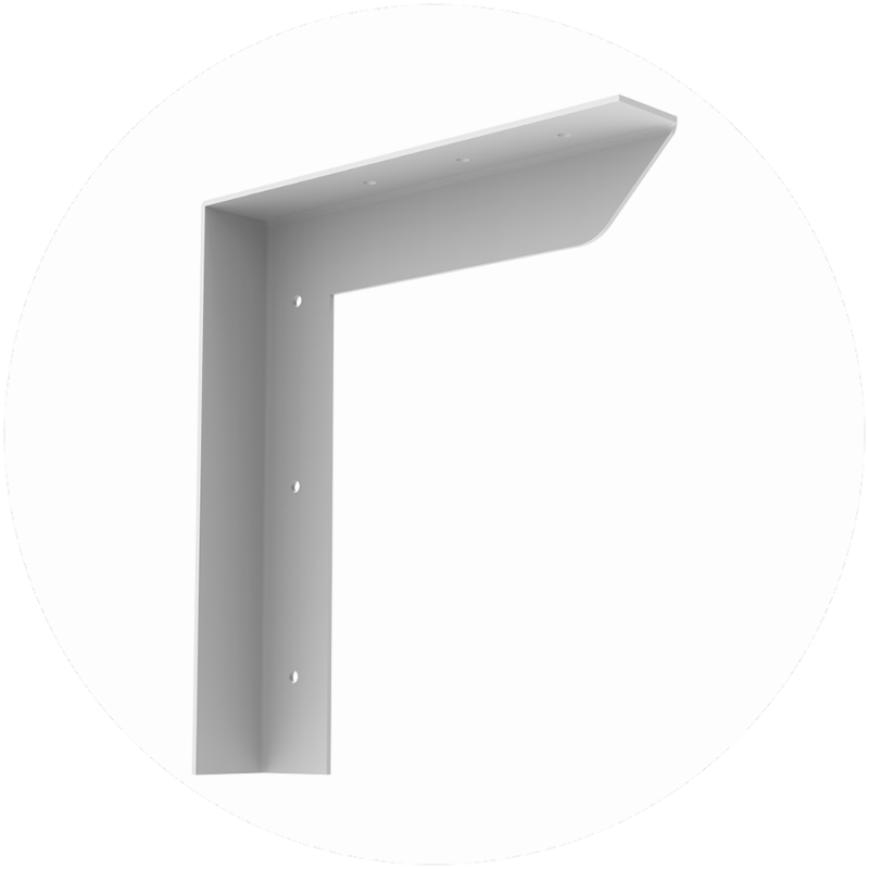 Federal Brace Introduces New Carolina Size & Finish - Circle (800x800), Png Download