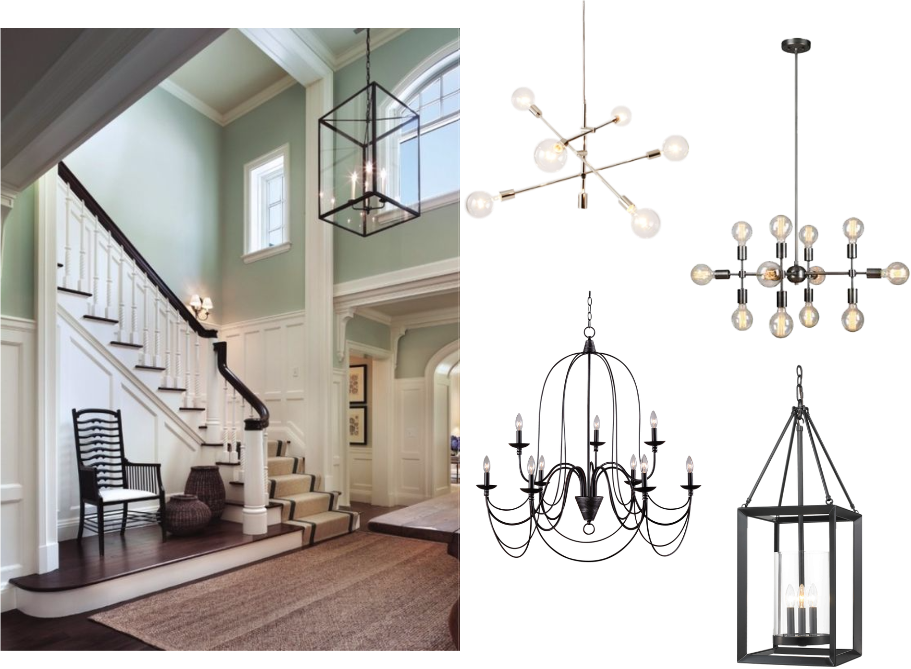 I Am Looking For A Foyer Chandelier - Kenroy Home 93069orb Pannier 9-light Chandelier (1856x1395), Png Download