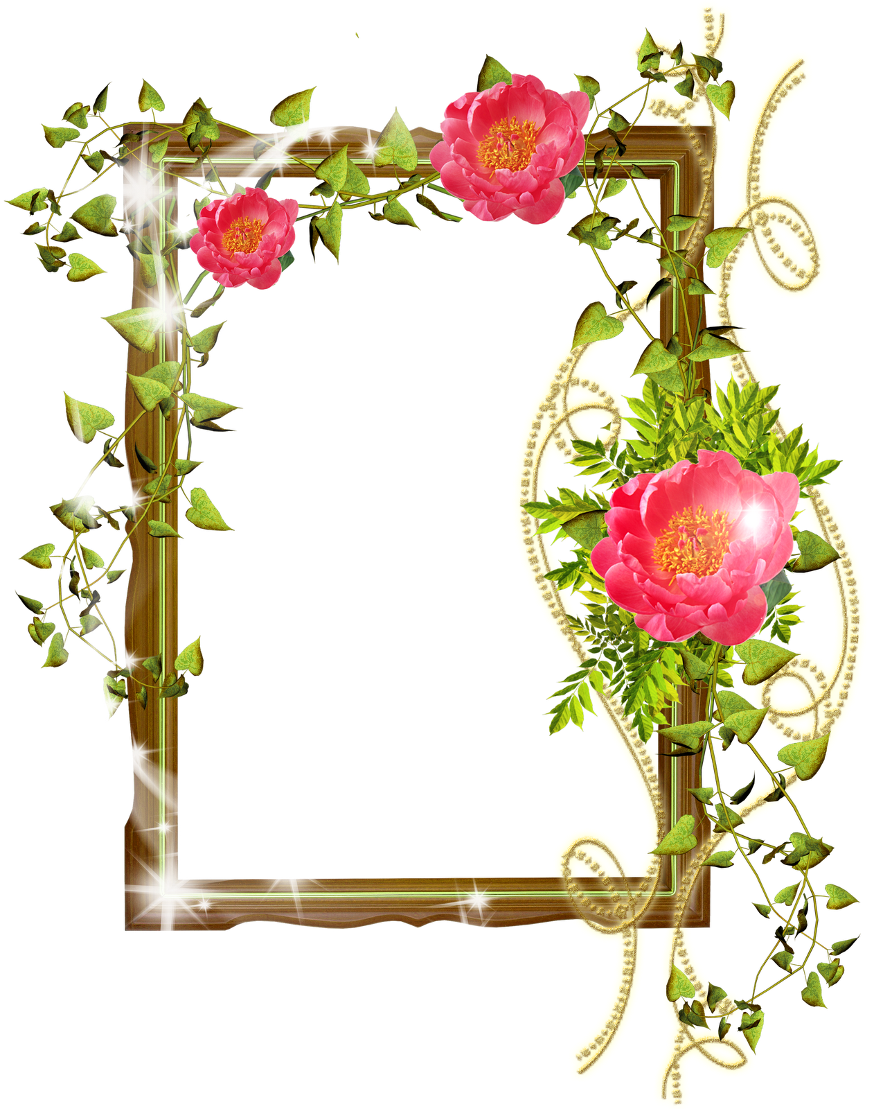 Flower Frame Photoshop Background Png - Photoshop Background Hd Png (1288x1600), Png Download