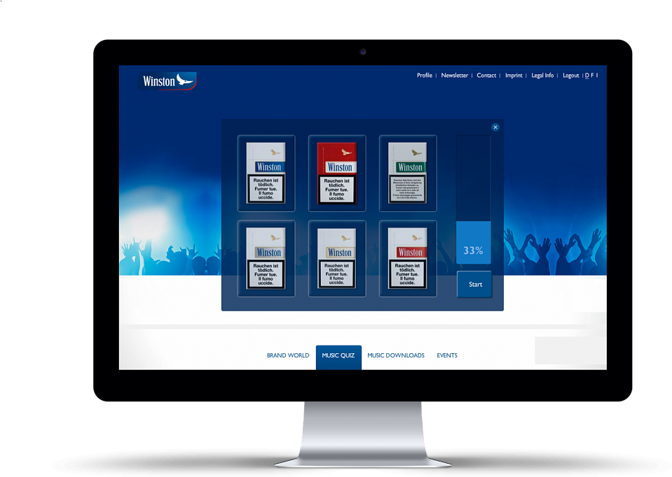 Winston-framed3 - Computer Monitor (1024x739), Png Download