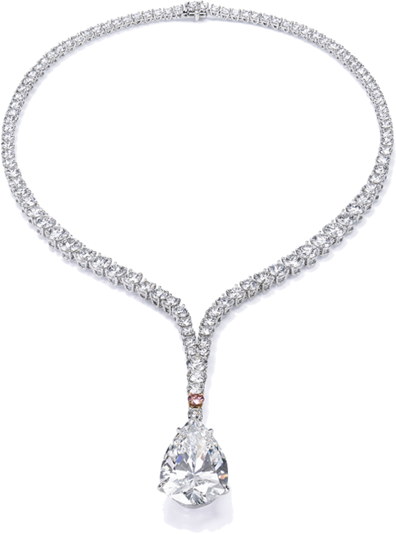 Pear-shaped - Necklace (760x776), Png Download