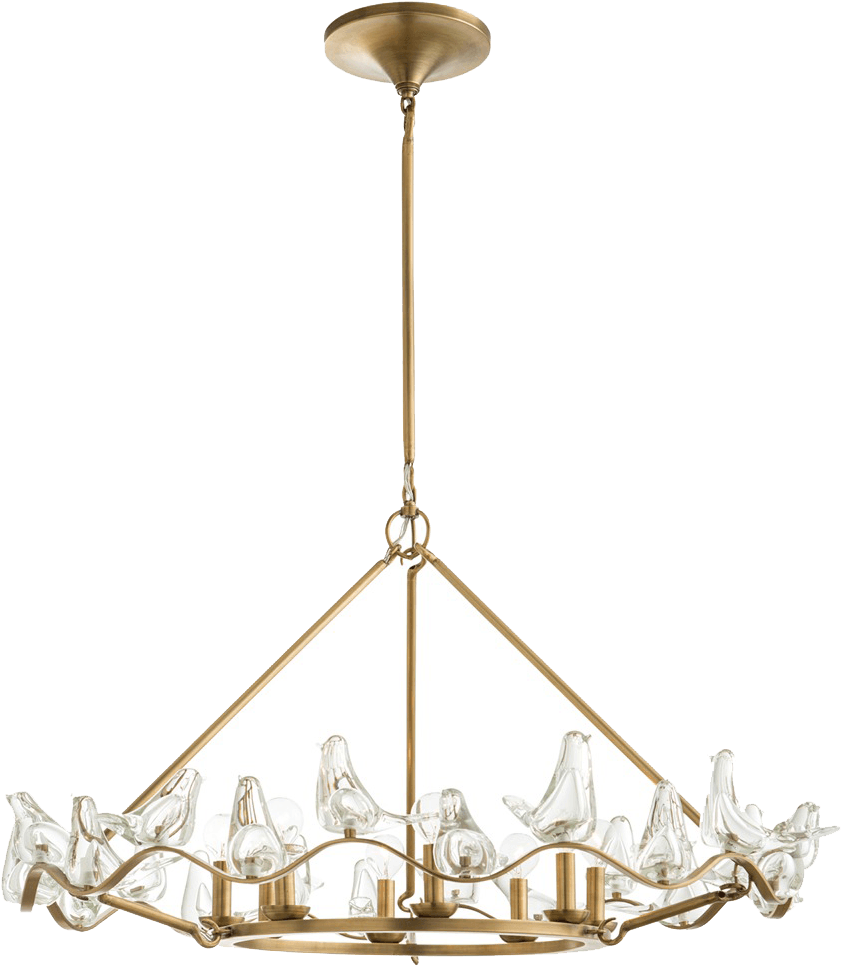 Arteriors Home Dove 8-light Candle-style Chandelier (1200x1200), Png Download