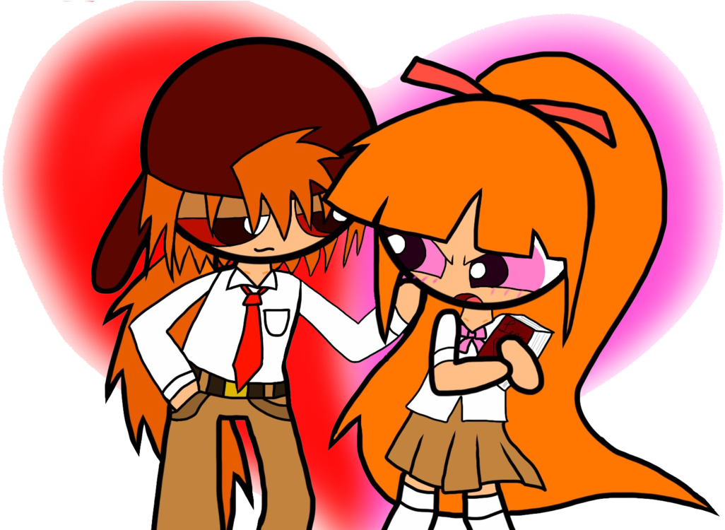 Leave Her Alone Brick - Cartoon (1067x749), Png Download