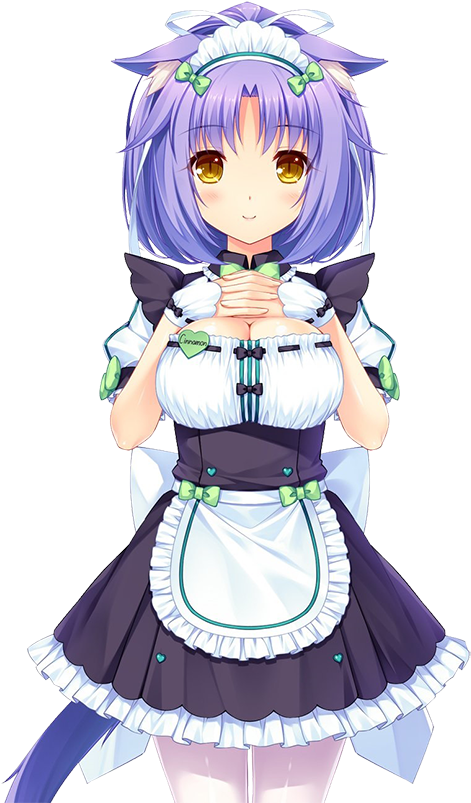 Cinnamon Maid - Cinnamon Nekopara Cosplay (599x815), Png Download