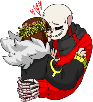 Flowerfell Sans - Flowerfell Sans X Frisk (400x466), Png Download