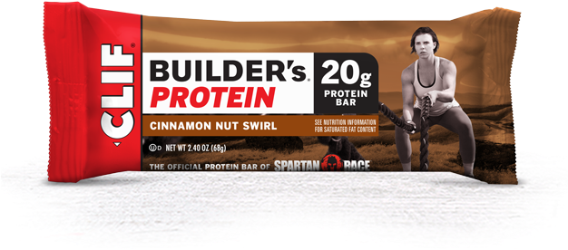 Cinnamon Nut Swirl Packaging - Clif Builders Protein Bar Crunchy Peanut Butter (625x510), Png Download