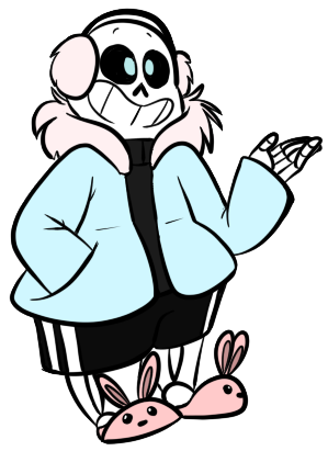 Undertale Hintergrund Entitled Sans - Haventale Sans (325x420), Png Download