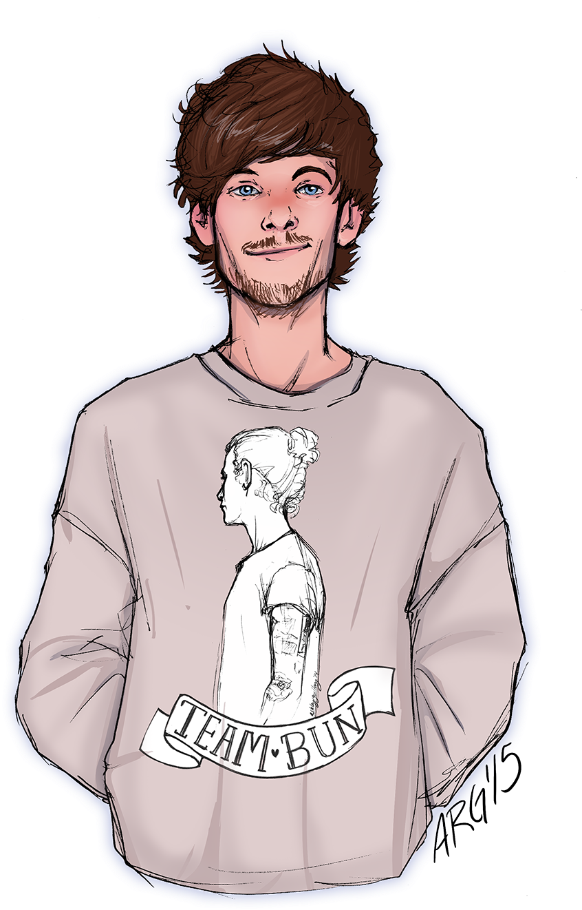 Louis Tomlinson - Louis Tomlinson Fan Art Png (1000x1371), Png Download