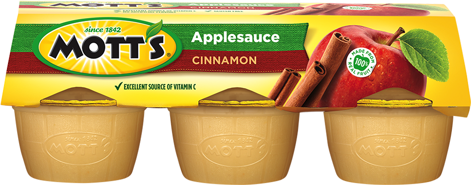 Mott's Applesauce (970x412), Png Download