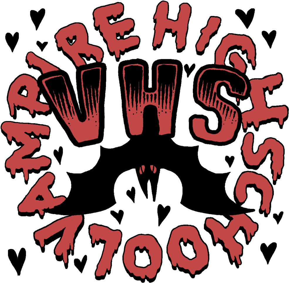 Vhs Circle Logo New With Outlines Copy (1000x969), Png Download