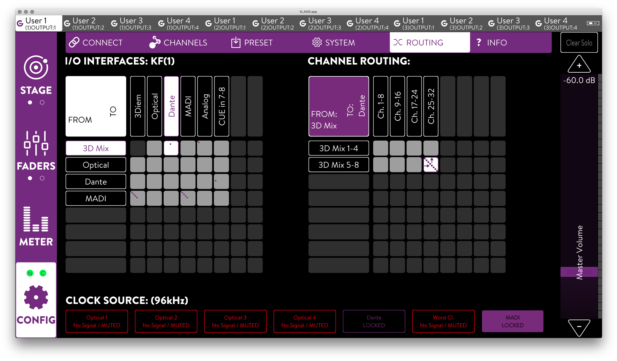 Kf1 Cue Out To Dante - Routing (1991x1169), Png Download