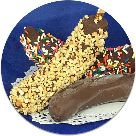 Frozen Banana - Chocolate (600x600), Png Download