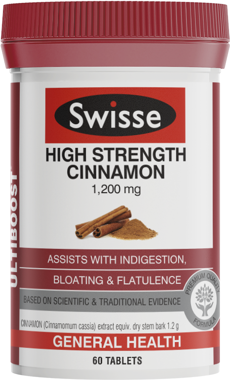 Swisse Ultiboost High Strength Cinnamon - Health Swisse High Strength Cranberry , 30 Capsules (700x880), Png Download