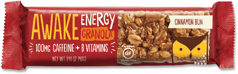 Caffeine Energy Cinnamon Bar (1000x1000), Png Download