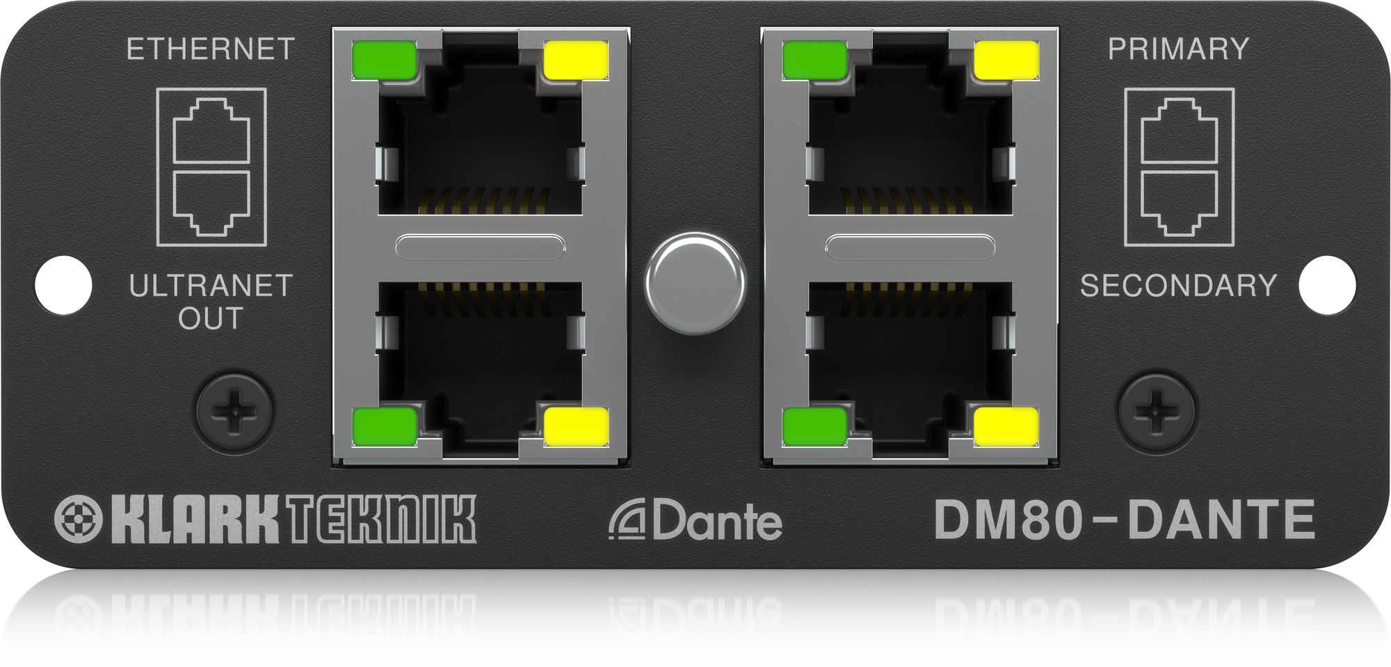 Extra Large [2 - Ethernet Dante ポート (2000x959), Png Download