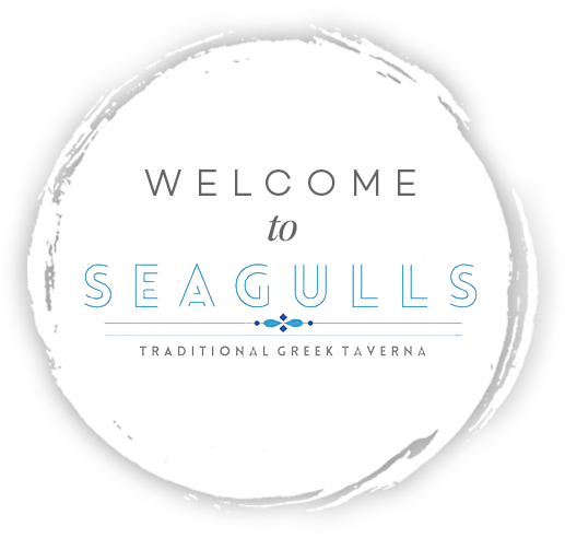 Welcome To Seagull Traditional Greek Tavern - Circle (517x492), Png Download