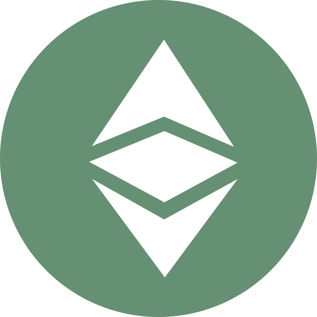 Download Svg Download Png - Ethereum Classic Coinbase (1024x1024), Png Download