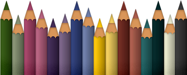 Crayons, Colored Pencils - Illustration (600x600), Png Download