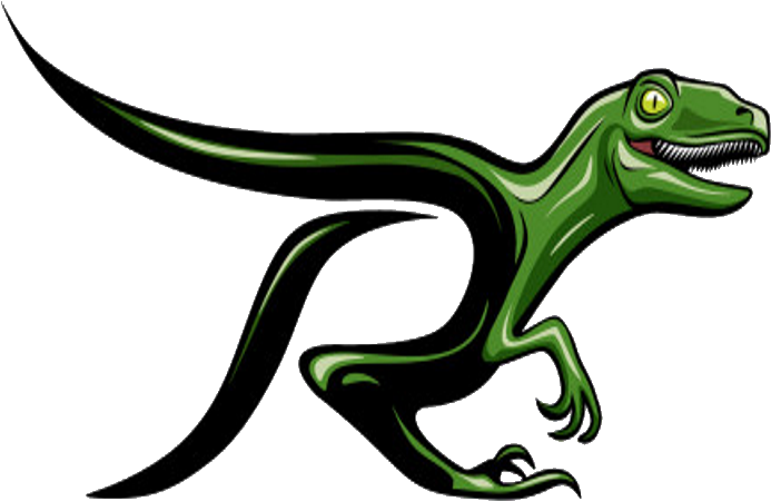Raptor Team Logo - Velociraptor Logo Png (800x600), Png Download