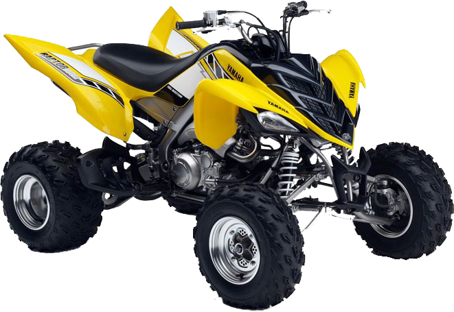 Yamaha Raptor 700 - Yamaha Raptor 700 Yellow (661x455), Png Download