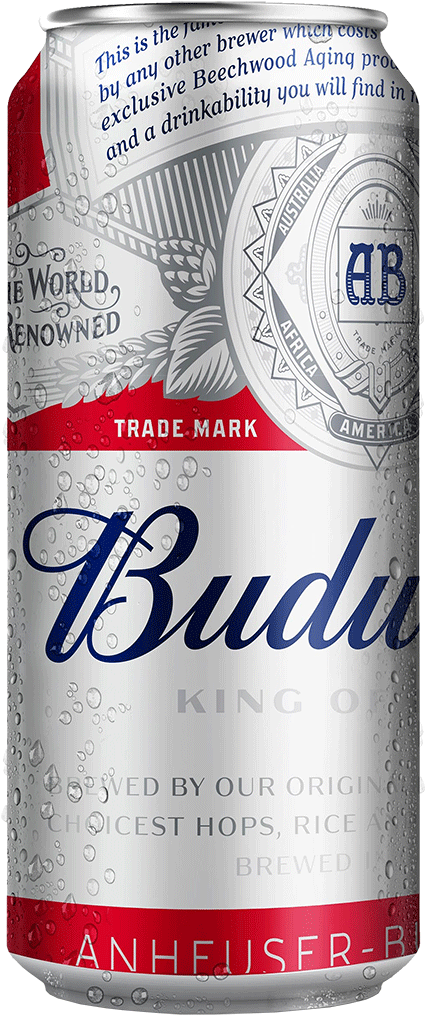 Budweiser - Budweiser Black Bifold Wallet (431x1024), Png Download