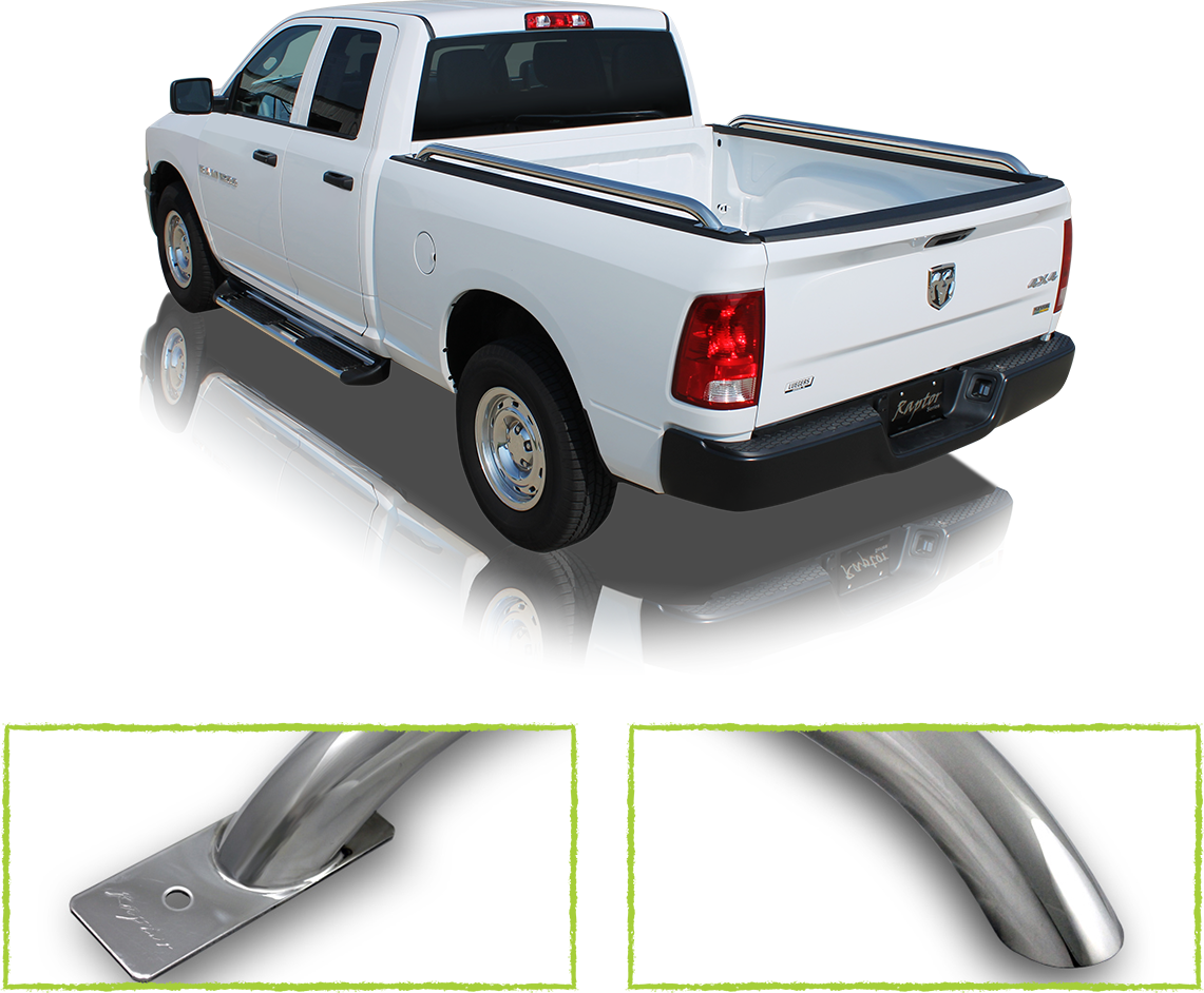 Raptor Series - Raptor Series 1997-2012 Ford Ranger 6ft Bed Stainless (1141x942), Png Download