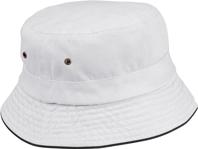 Picture Of Bucket Reversible Cotton Hat - Bucket Hat Png White (700x700), Png Download