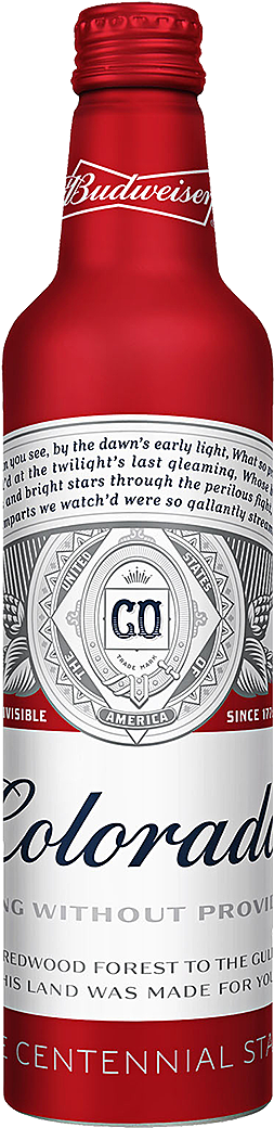 Missouri Budweiser Can (263x1050), Png Download