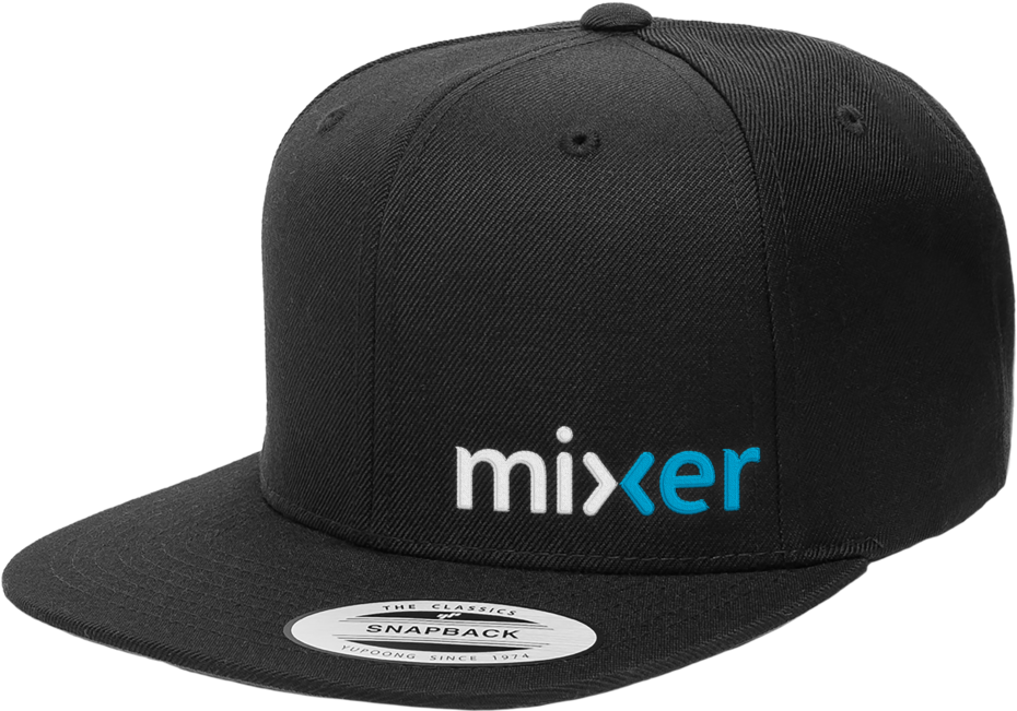 Original Yupoong Pro-style Wool Blend Snapback Snap (1200x650), Png Download