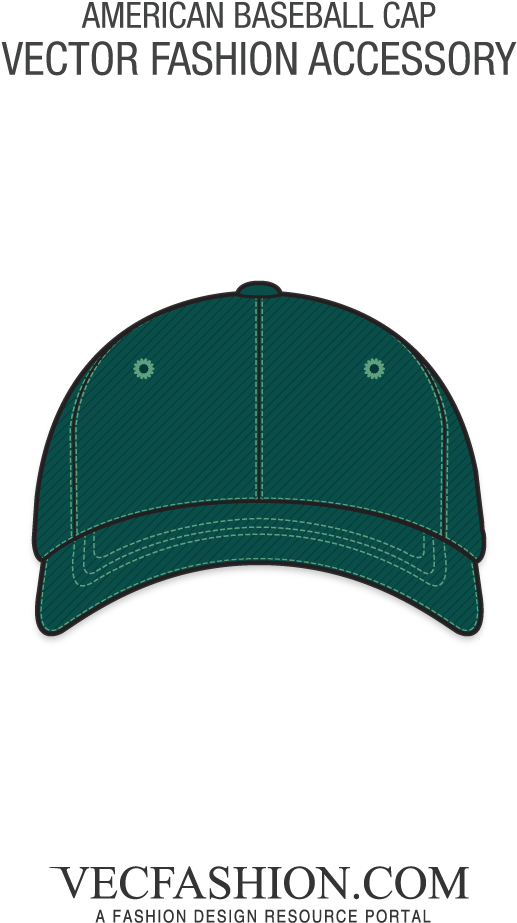 Products Page Vecfashion American Baseball Cap Template - Cap Baseball Template (1000x1000), Png Download