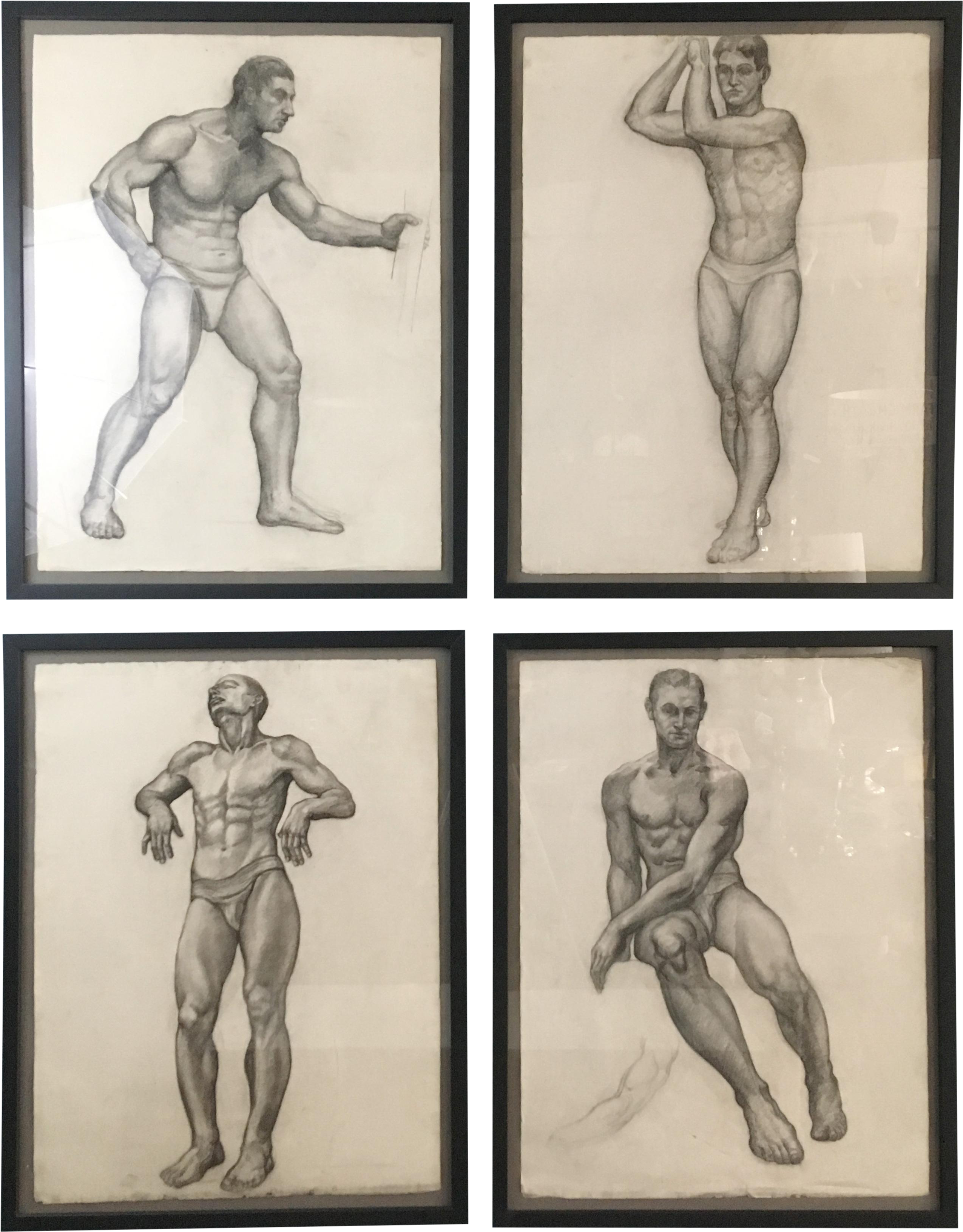 Figure Drawing Human Anatomy - Hama Bead Christmas Cards (2832x3624), Png Download