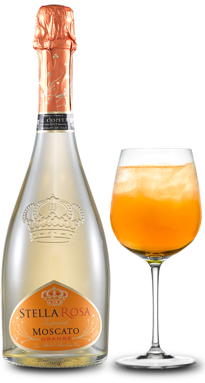 Morning Mimosa Ingredients Stella Rosa Imperiale Orange - Liqueur (621x781), Png Download