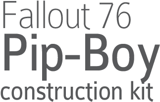 Pip Boy Home Page Text - House (605x231), Png Download