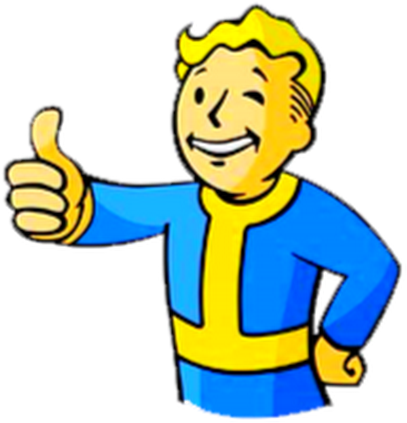 Photo - Vault Boy Square (530x530), Png Download
