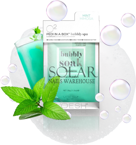 Voesh O2 Bubbly Spa Mint Mimosa - Voesh Bubbly Spa (500x500), Png Download