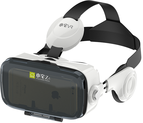 小宅vr 手机3d虚拟现实vr眼镜 - Virtual Reality (573x493), Png Download