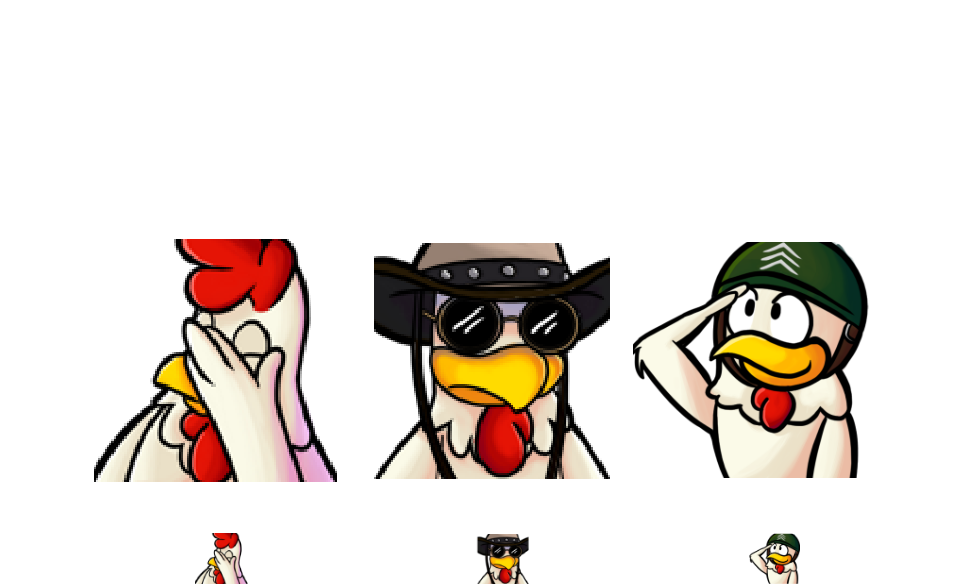 Click - Cartoon (1000x1000), Png Download