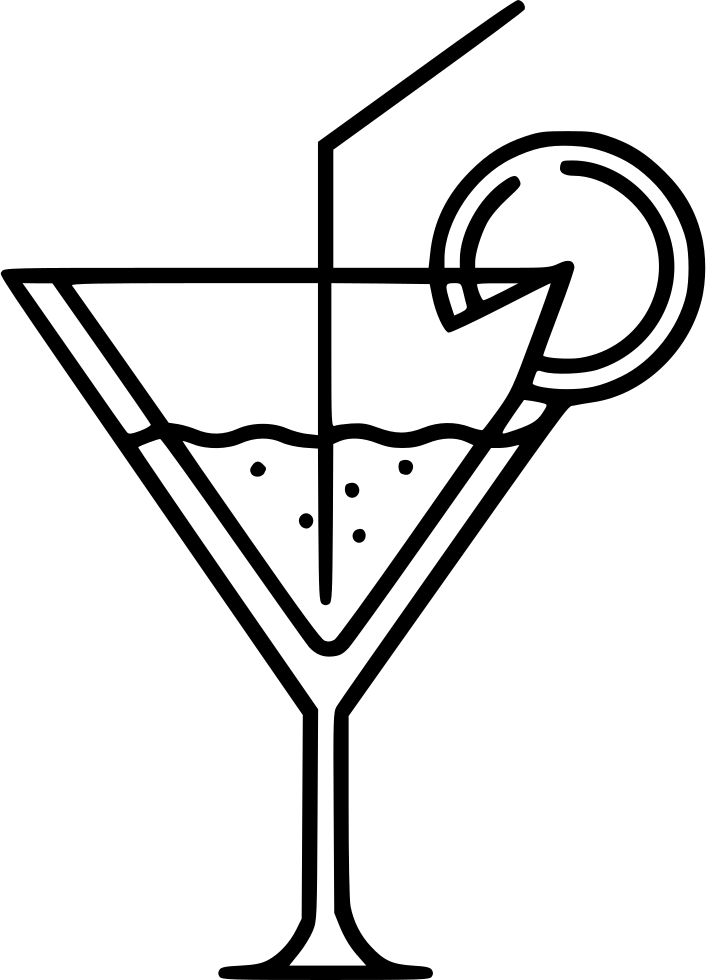 Cocktail Martini Comments - Scalable Vector Graphics (706x980), Png Download