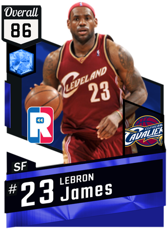 Rookie Lebron - Nba Live 18 Ultimate Team (325x475), Png Download