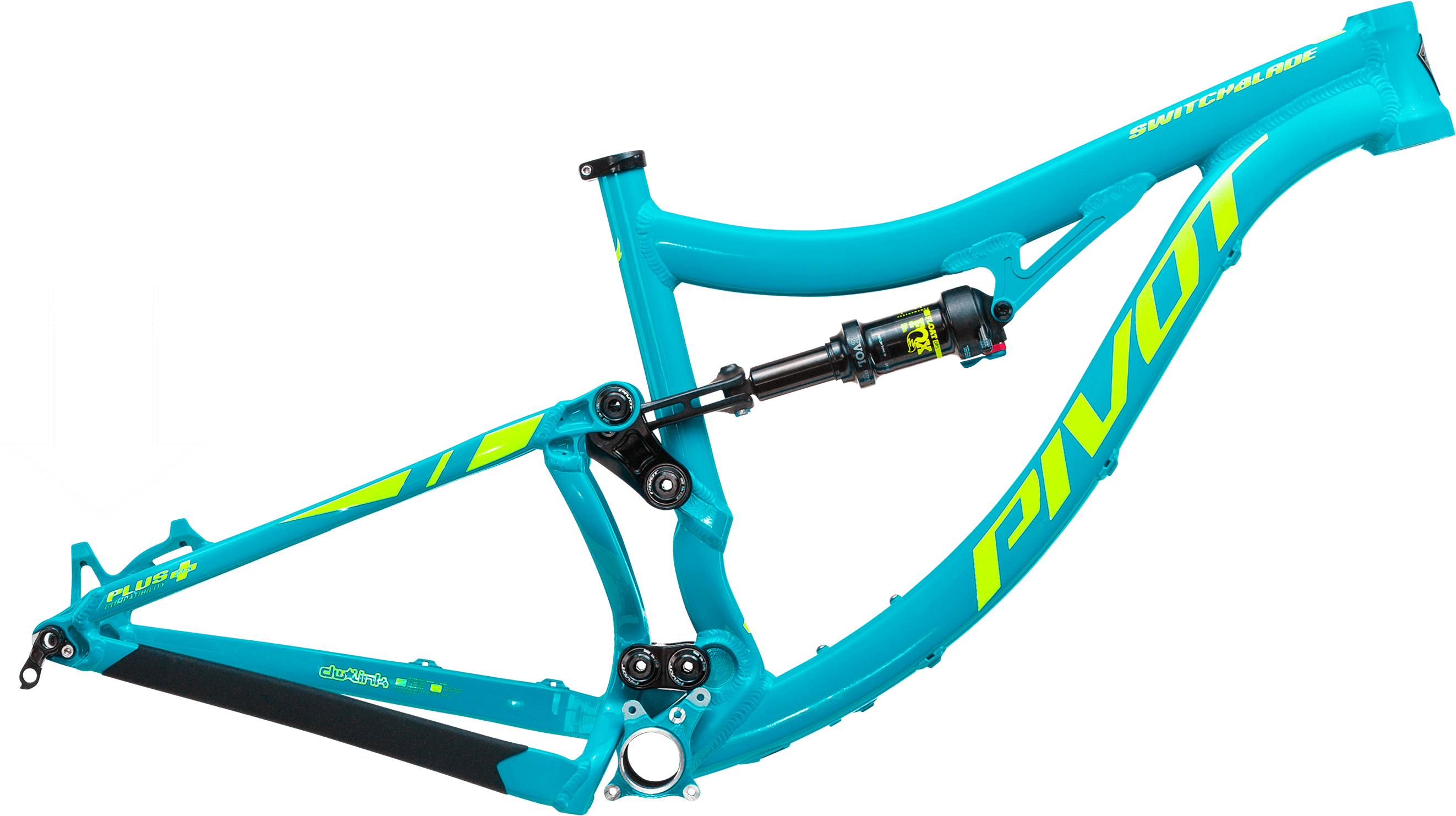 Bob When You Pedal, Nor Does It Require Any Levers, - Bicycle Frame (3000x1612), Png Download