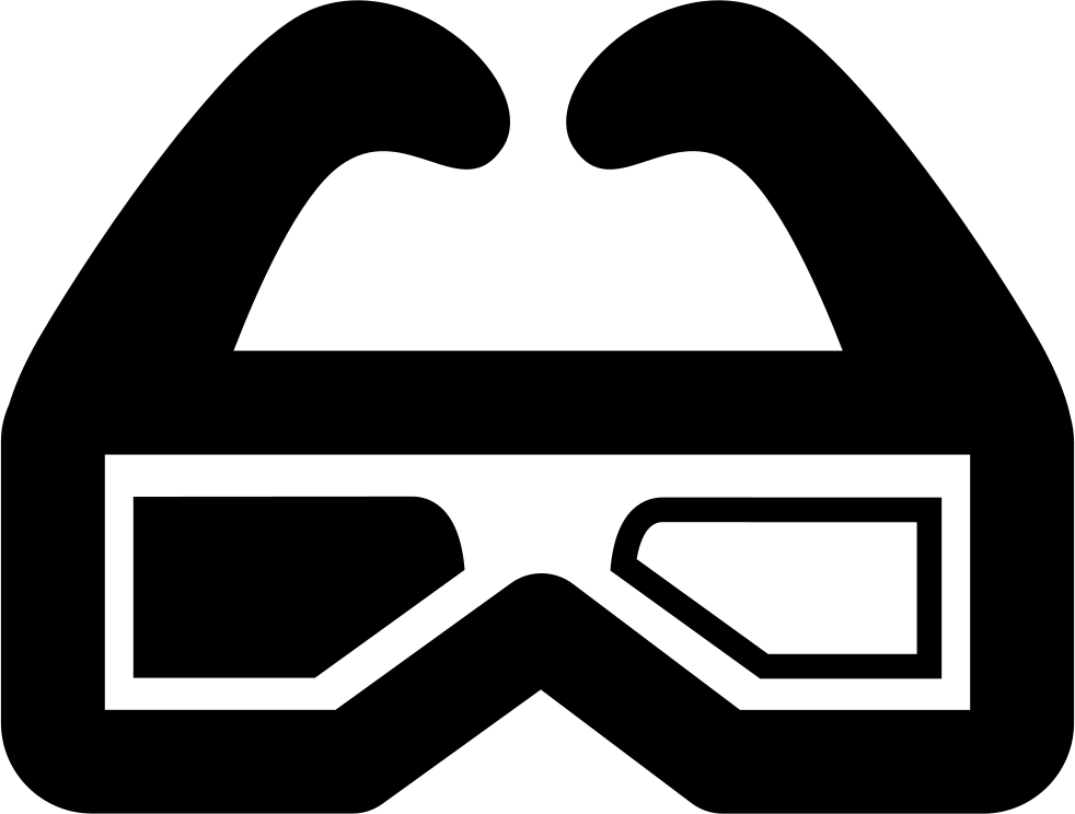 3d Glasses For Cinema Comments - Film (982x744), Png Download