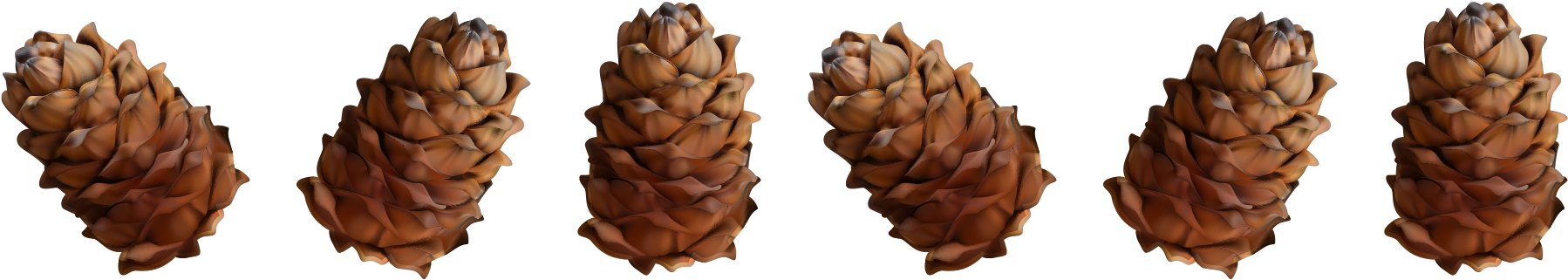 Garland Clipart Pine Cone - Pine Cone Garland Png (1920x400), Png Download